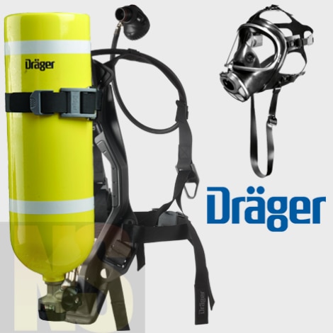Dräger PAS® LiteFor use in industrial applications where a simple, robust and easy to use breathing apparatus is required, the Dräger PAS® Lite Self-Contained Breathing Apparatus (SCBA) combines reliability with comfort and performance, as well as excellent service life and easy maintenance.Advanced technologyWith a proven design and using the same high quality pneumatics as found in professional firefighter breathing apparatus, the Dräger PAS Lite ensures consistent high performance and reliability over the lifetime of the apparatus with minimal maintenance. The carrying system features an ultra lightweight, high strength carbon composite space-frame having excellent impact, heat and chemical resistance, as well as outstanding durability.Integrated hose designBoth the air supply and gauge hoses are mounted into the space-frame, thus reducing the risk of snagging and entanglement. This enables the user to change the hose position from one side to another to suit individual preference. The fully integrated hose design also means that hoses can be replaced easily and cost effectively.Efficent load distributionIncorporating new materials that are shaped and formed to provide maximum comfort at both the shoulders and the waist, the carrying system has been developed to reduce back strain, stress and fatigue. The innovative harness design ensures an excellent weight distribution at the shoulders. The inclusion of durable rubber coated fabric provides excellent wearing comfort and chemical resistance, whilst also performing well during flame engulfment tests in line with EN137 Type 2.Service friendlyA number of unique design features ensure that downtime and costs are kept to a minimum during repair and maintenance. All major components of the SCBA Dräger PAS Lite are quick and easy to assemble and disassemble, including the harness which is attached to the space-frame by a simple single-piece retention method. The reducer is contained in the space-frame for added protection and can easily be removed with simple tools.Proven, robust and flexibleIn line with other Dräger breathing apparatus, the Dräger PAS Lite allows users to take advantage of the tried and tested systems that lie behind the best breathing apparatus in the world. Developed as a result of years of research and extensive user consultation, these benefits include the use of the same advanced pneumatics as used in the whole professional firefighting range of Dräger.The Dräger PAS Lite can be further adapted to suit specific industrial applications. As well as standard fit easy to clean harness, integrated Lung Demand Valve (LDV) or airline ready options such as the Dräger PAS ASV can be specified. Integrating easily with all Dräger PAS Airline equipment, this flexible breathing apparatus is also fully compatible with Dräger Panorama® Nova and FPS® 7000 full face mask ranges.Our SCBA is designed for use with single steel or carbon composite cylinders rated at 4 to 9 L, 200 and 300 bar. A number of secondary supply connections are available for use in rescue, decontamination or airline applications. The Dräger PAS Lite can also be fitted with a variety of electronic voice communication options.