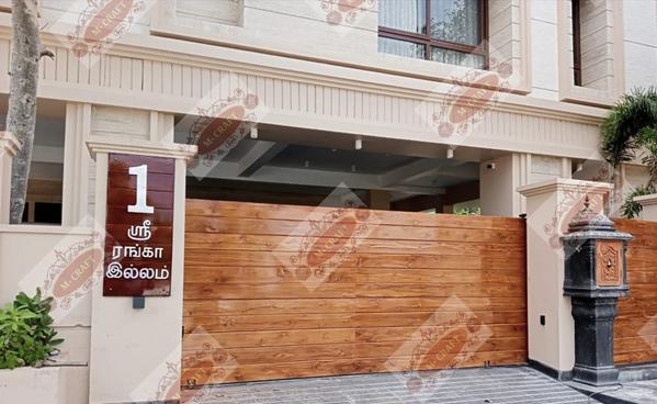 M-CRAFT ( Avadi, Chennai, Tamilnadu) Wooden Sliding Gate and Openable wicket Gate with MRF PU Polish.one of the best quality and price in chennai , Tamilnadu . 