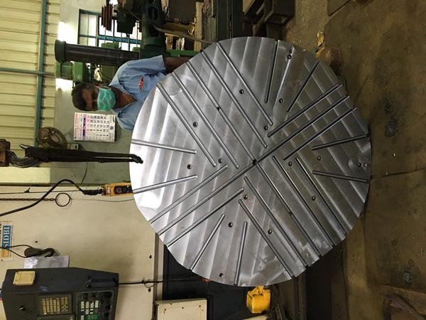 VMC Aluminium Machined Component 