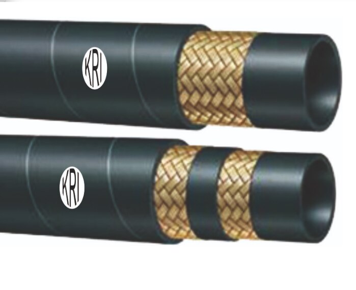SAE 100 R17Compact Hydraulic Hose IsobaricConstruction acc. to SAE 100 R17HOSETube :Reinforcement :Cover :Temperature Range :Synthetic Rubber, Resistant against Hydraulic Fluids (HL, HLP, HLPD, HVLP, HFA, HFAS, HFB, HFC)1/4 to 5/8 One Braid and 3/4 to 1