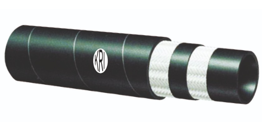 EN854 R3Two Fiber Braid (Non-metallic) RubberCovered Hose meets or exceeds EN854 R3