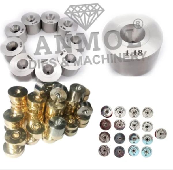 Diamond Drawing DieDiamond Draw DieAvaiablle as per requirement size also available Carbide Die and diamond  dieExporter and Retailer of a wide range of Jewellery Machinery, Tools, Dies, Laser Machinery & Plating Machinery, Jewellery Rolling Machine, Rolling Machine, Jewellery Tumbler Machine, Diamond 💎 dies