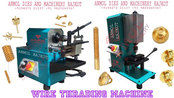 Product Description Wire Thrading Machine(Full Wire Threading Machine).You can operate this machine in a very normal conditionEstablished as a Proprietor firm in the year 2000, we 