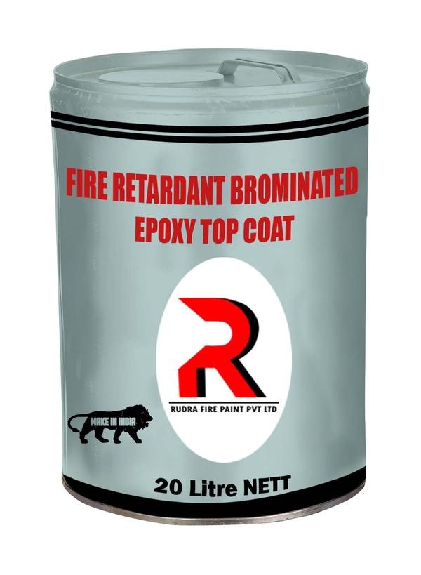 A **Fire Retardant Brominated Epoxy Top Coat** is a high-performance protective coating designed to enhance fire resistance in various industrial and commercial applications. Formulated with brominated epoxy resins, it provides superior flame retardancy by releasing bromine radicals that inhibit combustion and reduce flame spread. This top coat exhibits excellent adhesion, chemical resistance, and durability, making it ideal for use on steel structures, electrical enclosures, marine vessels, and construction materials. It also offers strong resistance to moisture, corrosion, and harsh environmental conditions. The coating is easy to apply via brush, roller, or spray, curing to a tough, glossy finish that enhances both aesthetics and safety. Additionally, it meets stringent fire safety standards, making it suitable for high-risk areas where fire protection is critical. Common applications include industrial plants, offshore platforms, transportation infrastructure, and fire-rated panels. This advanced coating ensures long-term protection while contributing to enhanced fire safety measures.