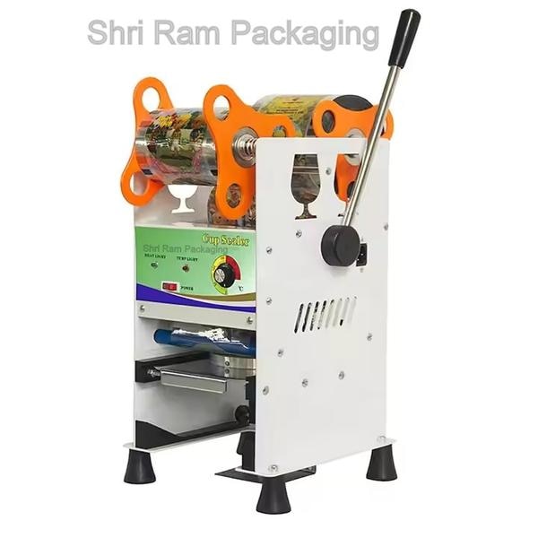 We offer Semi Automatic Cup Sealer Machine B9 ideal for packing of industries, such as medicine, food, beverage of pearl milk tea, bubble black tea, fruit, soybean milk, soup of lunch box, cup water etc.