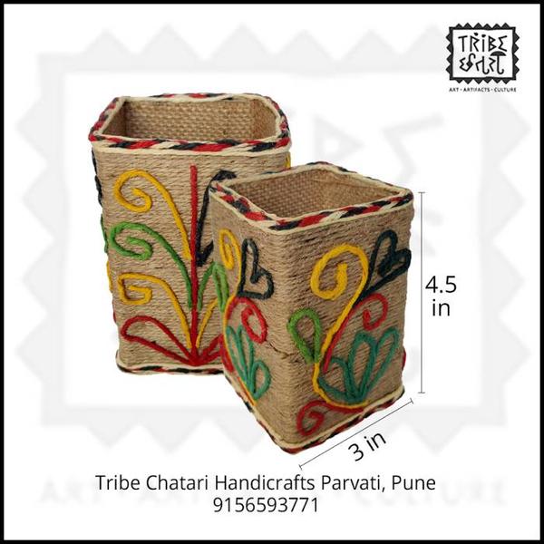 Jute Pen Stand