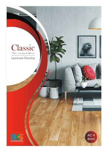 Rks Enterprises LEADING GERMAN TECHNOLOGY Laminated Wooden Flooring IMPORTER IN DELHI Classic Ac4 Flooring, Classic Flooring We are Dealing In AC4/E1 Super Water Resistant Premium Standard Laminated Wooden Flooring Germany Technology.Technical Information:Flexible Click System, Hygienic, Light Fading and Weather Resistant, HDF (high density fiberboard)coreboard made of Natural wood, Laminatrd Wooden Flooring Usefull for Home, Office.