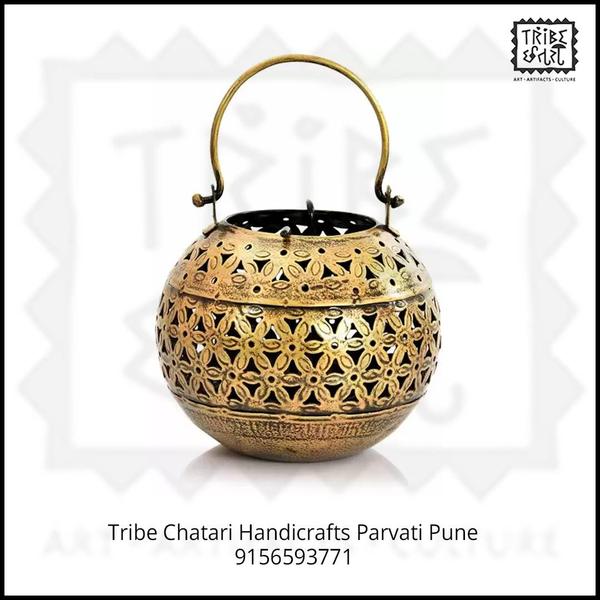 Designer Metal Round Tea light (Big)