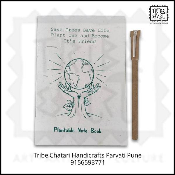 Plantable notepad with plantable paper pen