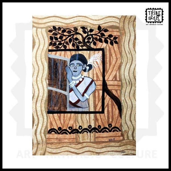 Oraon Painting on Paper