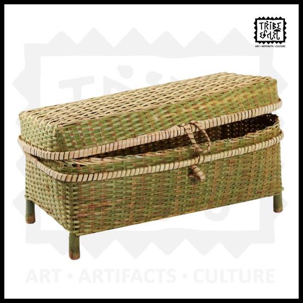 Bamboo is the tallest grass existing in the world. It can fight with fungus and bacteria on its own. The tensile strength is much more than that of steel. Bamboo and cane crafts of Eastern India are environment friendly products which possess their individual features and style. They have successfully replaced the demand for wooden objects by producing various forms of utility and decorative artefacts. Bamboo and cane furniture of Eastern India are popular throughout the country, mainly due to their durability and sophisticated appearance. Basket weaving is an ancient art in India. Indigenous communities develop special shapes and patterns of baskets based on their local traditions, needs and techniques.