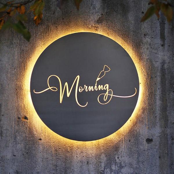 Material: The nameplate is made of metal, which gives it a durable and professional appearance. Metal nameplates are often used for their longevity and resistance to weathering, making them suitable for both indoor and outdoor use
Usage: Such nameplates are commonly used for business signage, residential identification, or to denote ownership or association with a particular establishment or property.