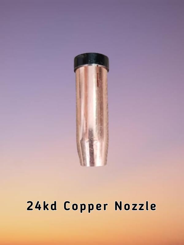 Saif Traders – Your Trusted Supplier of 24 KD CO₂ Copper Nozzle (Chrome Plated, 50g) in Raviwar Peth, Pune, and Across IndiaHigh-Quality 24 KD CO₂ Copper Nozzle for Efficient Welding PerformanceSaif Traders is a leading supplier and wholesaler of 24 KD CO₂ Copper Nozzles (Chrome Plated, 50g) in Raviwar Peth, Pune, and across India. Our premium-quality nozzles are designed for MIG/MAG welding applications, ensuring durability, heat resistance, and excellent conductivity for smooth and precise welding operations.🛠 Applications of 24 KD CO₂ Copper Nozzle✔ MIG/MAG Welding – Ideal for CO₂ and mixed gas welding processes✔ Industrial & Fabrication Work – Used in heavy-duty welding applications✔ Automobile & Engineering Industry – Ensures clean and efficient welds✔ Metal & Structural Welding – Enhances arc stability and weld quality🔥 Key Features & Benefits✔ Made from High-Quality Copper – Ensures excellent electrical conductivity✔ Chrome Plated Finish – Provides corrosion resistance and enhances durability✔ Lightweight Design (50gms) – Reduces hand fatigue and improves control✔ Optimal Heat Resistance – Prevents overheating during extended use✔ Precise & Consistent Gas Flow – Ensures a smooth and clean welding process✔ Universal Compatibility – Suitable for most 24 KD MIG welding torches✔ Available in Bulk Orders – Ideal for workshops, industries, and welding professionalsWhy Choose Saif Traders for 24 KD CO₂ Copper Nozzle?✅ Premium-Quality Welding Accessories – Ensuring durability and efficiency✅ Competitive Pricing for Bulk & Retail Orders – Best market rates✅ Reliable & Fast Nationwide Delivery – Quick supply across India✅ Trusted Since 1978 – Experts in welding equipment & accessoriesFor bulk orders and quick delivery of 24 KD CO₂ Copper Nozzle (Chrome Plated, 50g) in India, trust Saif Traders for quality, affordability, and excellent service.📍 Location: Raviwar Peth, Pune, Maharashtra