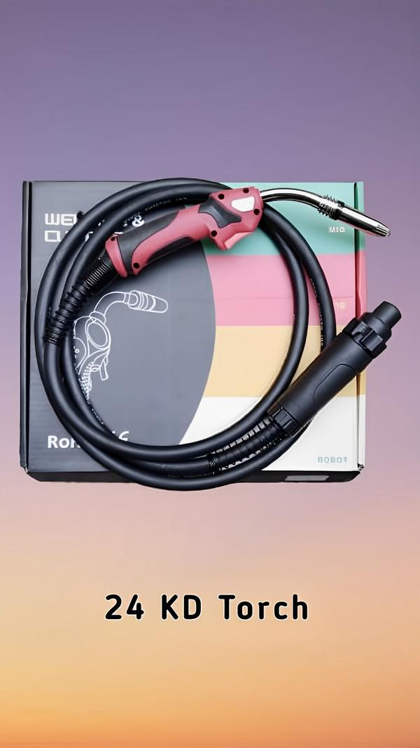 Saif Traders – Your Trusted Supplier of 24 KD CO₂ Torch in Raviwar Peth, Pune, and Across IndiaHigh-Quality 24 KD CO₂ Torch for Efficient MIG/MAG WeldingSaif Traders is a leading supplier and wholesaler of 24 KD CO₂ Torch in Raviwar Peth, Pune, and across India. Our welding torches are designed for precision, durability, and high performance, making them ideal for MIG/MAG welding applications in various industries.🛠 Applications of 24 KD CO₂ Torch✔ MIG/MAG Welding Operations – Ideal for CO₂ and mixed gas welding processes✔ Heavy-Duty Fabrication Work – Suitable for industrial and workshop use✔ Automobile & Engineering Industries – Ensures smooth welding and superior performance✔ Metal & Structural Fabrication – Enhances welding efficiency and precision🔥 Key Features & Benefits✔ Durable & High-Performance Design – Ensures long-lasting usage in tough welding environments✔ Compatible with 24 KD MIG Welding Machines – Perfect fit for professional welding setups✔ Ergonomic Grip & Comfortable Handling – Reduces operator fatigue during prolonged use✔ High-Quality Copper & Brass Contacts – Ensures superior electrical conductivity and heat resistance✔ Efficient Gas Flow & Cooling System – Improves torch lifespan and welding quality✔ Available in Different Lengths – Customizable as per customer requirements✔ Easy Maintenance & Replacement – Simple to install and replace partsWhy Choose Saif Traders for 24 KD CO₂ Torch?✅ Superior Quality Welding Equipment & Accessories – Ensuring efficiency and durability✅ Competitive Pricing for Bulk & Retail Orders – Best market rates✅ Fast & Reliable Nationwide Delivery – Serving industries and workshops across India✅ Trusted Since 1978 – Experts in welding and industrial solutionsFor bulk orders and quick delivery of 24 KD CO₂ Torch in India, trust Saif Traders for quality, affordability, and excellent service.📍 Location: Raviwar Peth, Pune, Maharashtra