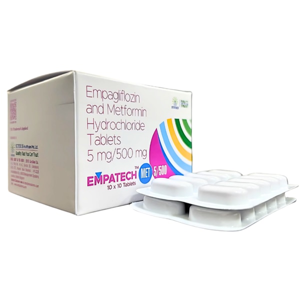 Empagliflozin 5 mg and Metformin Hydrochloride 500 mg