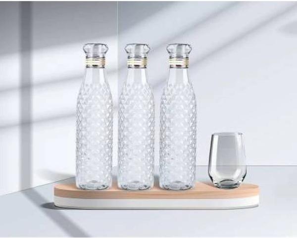 Cristal bottle 3 pcs set