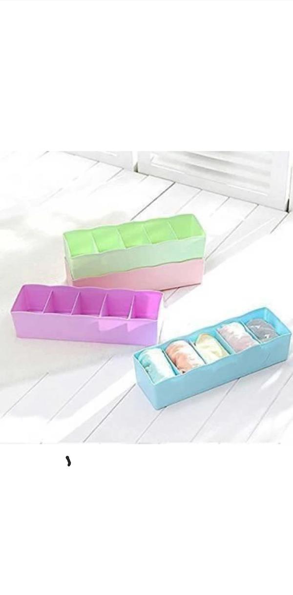 Plastic Socks Organizer Box Set Of 4 pcs drawer box