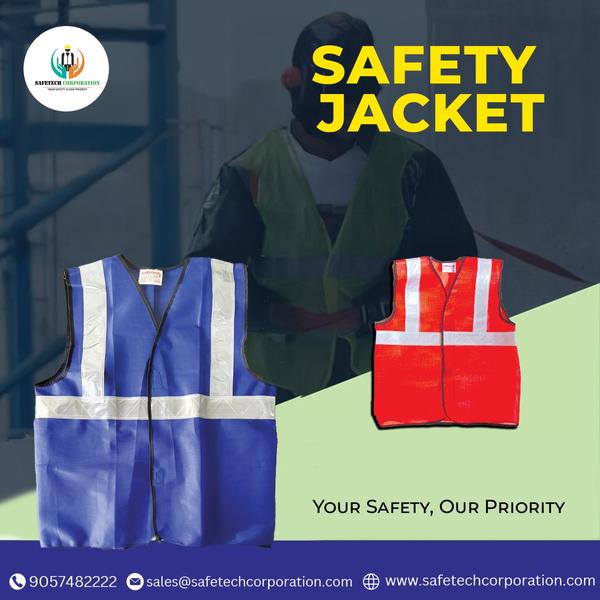 Best Safety Jacket Manufacturer & Supplier in Ahmedabad, Gujarat, India | Safetech Corporation.Workplace safety is a top priority in hazardous environments, and wearing a Safety Jacket is a crucial step in accident prevention. At Sefetech Corporation, we specialize in manufacturing and exporting top-tier industrial safety jackets that ensure workers remain visible and protected in all conditions. As a leading Safety Jacket Manufacturer & Exporter in India, we are committed to delivering high-quality, durable, and comfortable safety apparel that meets global safety standards.Why Choose Sefetech Corporation for Safety Jackets?With years of expertise in safety gear production, Sefetech Corporation has earned its reputation as one of the Top Safety Jacket Manufacturers & Suppliers in Gujarat. Our jackets are designed for optimal visibility and comfort, offering numerous advantages:•	High-Quality Reflective Material: Our jackets are made with premium 3M reflective material, ensuring enhanced visibility even in low-light conditions.•	Lightweight & Breathable: Designed for extended wear, providing comfort without compromising safety.•	Industry-Compliant: Manufactured to meet industry safety regulations and quality standards.•	Weather-Resistant Fabric: Built to withstand harsh weather conditions, ensuring long-lasting performance.•	Multiple Size Options: Available in various sizes to accommodate different body types for a comfortable fit.•	Eco-Friendly Materials: Made from sustainable and environmentally friendly fabrics.•	Multi-Purpose Use: Suitable for various industries, including construction, manufacturing, security, and transportation.•	Affordable Pricing: Competitive rates without compromising on quality.•	Fast & Reliable Delivery: Efficient logistics ensure on-time delivery for bulk and custom orders.Key Features of Our Industrial Safety Jackets:•	Enhanced Visibility: Bright colors and high-quality reflective strips for maximum daytime and nighttime visibility.•	Durable Fabric: Made from tough, weather-resistant materials to withstand industrial wear and tear.•	Comfortable Fit: Lightweight and ergonomic design ensures ease of movement.•	Custom Branding Options: Option to include company branding, logos, and name tags for a professional appearance.Applications:Our Safety Jackets are widely used across various industries to enhance worker safety. Common applications include:•	Construction Sites: Ensuring worker visibility to prevent accidents in busy and high-risk environments.•	Factories & Warehouses: Providing protection in areas with moving machinery and heavy equipment.•	Traffic & Road Safety: Essential for road workers, traffic controllers, and emergency responders.•	Airports & Railways: Increasing visibility for ground staff working in low-light conditions.•	Event Security & Management: Used by security personnel to remain identifiable in crowded areas.Customer Benefits:By partnering with Sefetech Corporation, customers receive premium-quality safety apparel with unparalleled benefits:•	Uncompromised Safety: Our Best Safety Jackets in Ahmedabad are designed to keep workers visible and protected in all environments.•	Customization for Unique Needs: Tailor-made solutions to meet specific industry demands.•	Long-Lasting Performance: Durable materials ensure extended usability, reducing replacement costs.•	Reliable Supply & Export Services: As a trusted Safety Jacket Manufacturer & Exporter in India, we provide timely deliveries and excellent customer service.Contact Us for More Information.