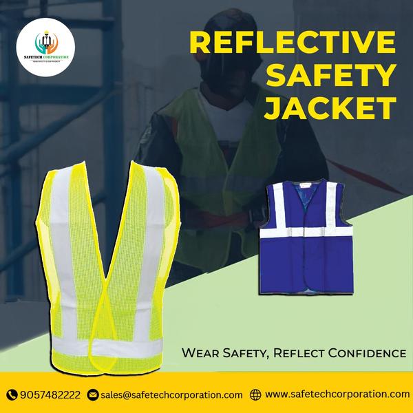 Reflective Safety Jacket Manufacturers in Ahmedabad, Gujarat, India.Safetech Corporation, based in Ahmedabad, is a leading supplier of high-quality, customizable fabric products across India. Our offerings include premium polyester fabrics that provide strength, durability, and comfort. We provide tailor-made pocket designs, customizable piping in black, fabric-matching, or any preferred color, and a variety of design options, including regular or 3-side open styles. We use high-visibility reflective tape in grey or white, available in 1