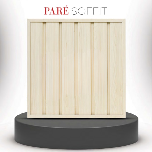 Fluted Interior Panel | Pinewood Soffit Panel | Natural Wood Finish for Elegant and Timeless Interiors product image