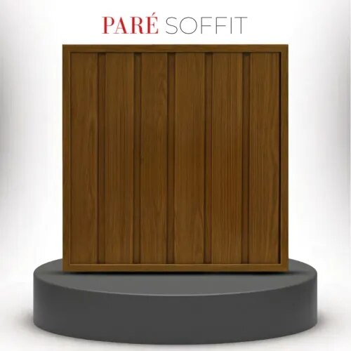 Golden Oak Soffit Panel | PVC Interior Wall Panel | Stylish and Durable Solution for Interior Spaces product image