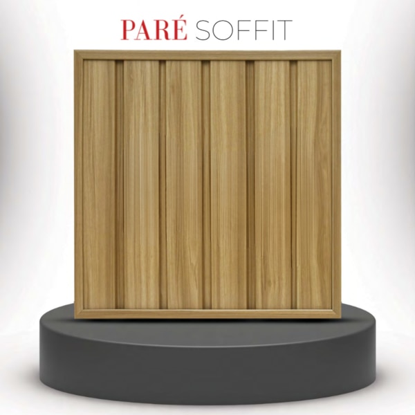 PVC Wall Panels | Birch Soffit Panel | Elegant and Durable Wood Finish for Interior Applications product image