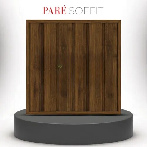 PVC Interior Panel | Walnut Soffit Panel | Elegant and Durable Wood Finish for Interior Spaces product image