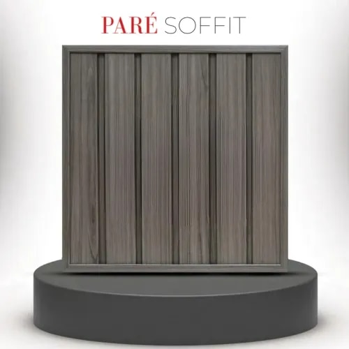 PVC Interior Wall Panel | Weathered Grey Soffit Panel | Rustic and Durable Finish for Interior Applications product image