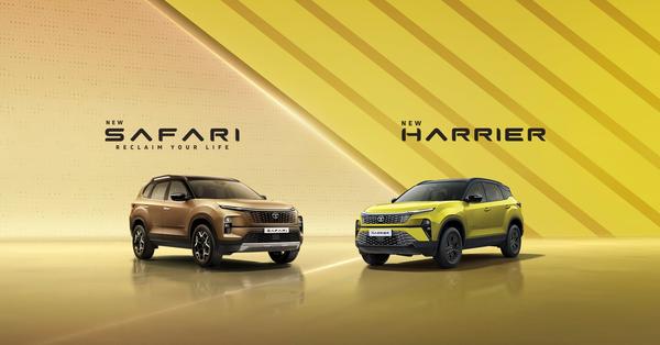 Experience the boldness, luxury, and power of the all-new TATA SAFARI and TATA HARRIER – built for those who dare to lead. Designed with cutting-edge technology, these SUVs deliver superior performance, unmatched safety, and a commanding road presence.The NEW SAFARI, with its 3-row seating, offers a premium and spacious experience, making it the perfect choice for families and adventurers. The NEW HARRIER, with its sporty and aggressive stance, is designed for those who crave power and performance in every drive.Key Features of TATA NEW SAFARI & NEW HARRIER:✅ Futuristic Design – Signature DRLs & Dynamic LED Headlamps✅ ADAS Technology – Advanced Driver Assistance System for safety✅ 10.25