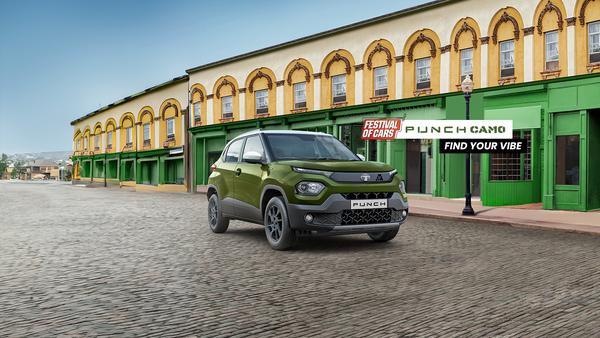 Unleash your adventurous spirit with the TATA PUNCH CAMO, a rugged and bold edition of India’s safest micro-SUV. Designed for thrill-seekers, the Camo Edition boasts a military-inspired look, tough aesthetics, and the same powerful performance that makes the Punch a favorite among SUV lovers.With its signature Foliage Green color, sleek black elements, and off-road-ready stance, the PUNCH CAMO stands out wherever you go. Compact yet bold, it’s the perfect choice for those who want to explore without limits!Key Features of TATA PUNCH CAMO:✅ Exclusive Camo Green Edition – Military-inspired design for bold road presence✅ 5-Star Global NCAP Safety – Best-in-class safety rating✅ Sporty Black Alloy Wheels – Enhances the rugged look✅ Harman™ Infotainment System – 7-inch touchscreen with Android Auto & Apple CarPlay✅ Spacious Cabin & Boot Space – Comfort meets practicality✅ High Ground Clearance – Perfect for city & off-road adventuresThe TATA PUNCH CAMO is built for those who love to stand out and explore beyond limits. Experience the boldest micro-SUV at SHAW TATA MOTORS today!🔹 Visit SHAW TATA MOTORS for a test drive & own the adventure! 🔹