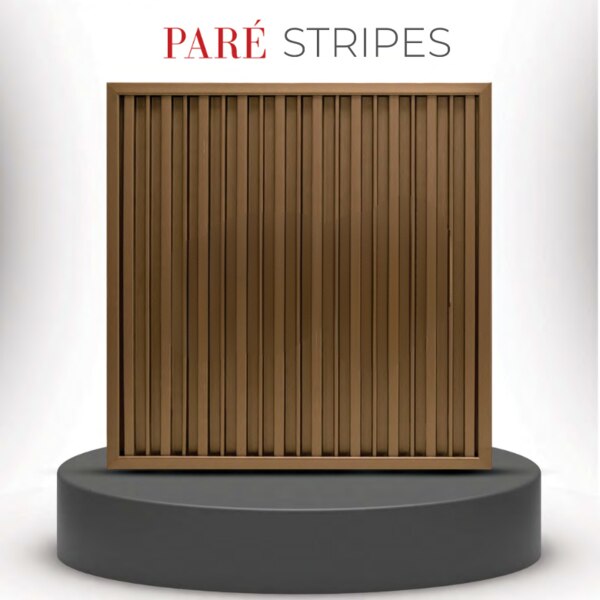 Transform your interiors with the Rame Stripes Wall Panels from PARE, designed to add a bold metallic finish to any space. As part of our Metallic Collection, this panel features a striking Rame shade, delivering a rich and modern aesthetic. Built for durability and premium appeal, it is available in a standard size of 3060x215mm and is priced per piece for easy customization. Also available in Argento and Oro to suit diverse interior styles.Upgrade your space with high-quality PARE Metallic Collection Wall Panels today!π Service Areas:β Chennai β Adyar, Anna Nagar, Velachery, T. Nagar, OMR, ECR, Tambaram, Porur, Ambattur, Perungudi, and more!β Nearby Cities β Coimbatore, Bangalore, Hyderabad, and all over Indiaπ‘ Visit: smarthomeindia.inπ Call us at: 9655009199 | 9655006409