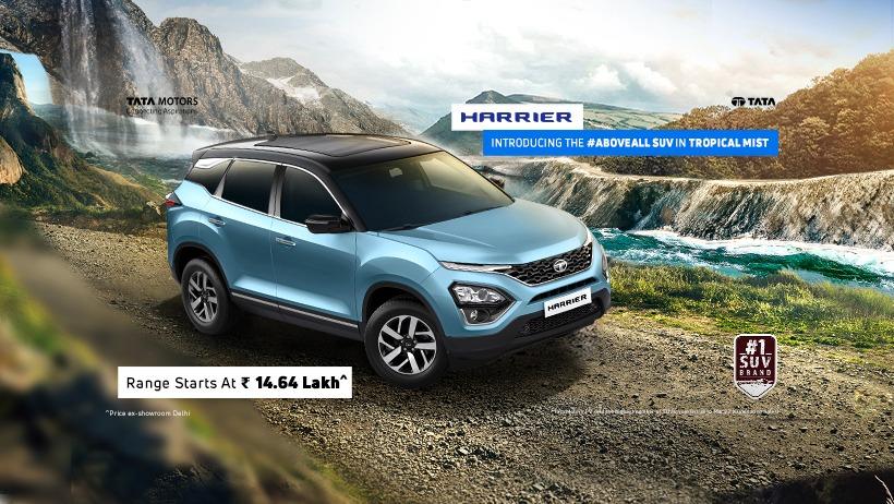 The TATA HARRIER, India’s favorite #AboveAll SUV, now arrives in the breathtaking Tropical Mist shade, exuding elegance and adventure in every drive! Built on the legendary OMEGARC platform, derived from Land Rover’s D8 architecture, the Harrier offers unmatched power, safety, and cutting-edge technology.With its bold road presence, premium comfort, and advanced ADAS features, the Harrier continues to be the ultimate SUV for thrill-seekers and city explorers alike.Key Features of TATA HARRIER – Tropical Mist Edition:✅ Exclusive Tropical Mist Color – A fresh and premium look for SUV lovers✅ 2.0L Kryotec Turbocharged Diesel Engine – Power meets efficiency✅ 6-Speed Automatic & Manual Transmission – Smooth & responsive driving✅ ADAS Technology – Advanced driver assistance for enhanced safety✅ Panoramic Sunroof – Experience the open sky on every journey✅ 10.25