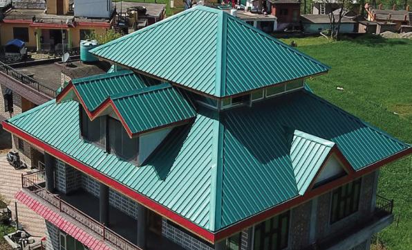 Lazerlite Glanza Tile Profiled Roofing SheetLazerlite Glanza Tile Profiled Roofing Sheets are made from Metallic G. I. Colour Coated Sheets with RMP, HDPE, SMP and PVDF2 Colour Coating, Galvalume Steel or Combination of Zinc and Aluminium coating is 150 GSM = AZ 150. The coating ratio is 55% Aluminium + 43.5% Zinc + 1.5% Silicon including both surfaces as per ASTM 1446, Grade E/ASTM-A-792 or from Galvalume Colour Coated material, depending upon the customer's choice. Basic material used is C. R. 240 MPA Steel, the Zinc coating (including both surface) is 120 GSM, 180 GSM, 275 GSM. 18 to 20 microne Colours available are appliance Off White, Blue, Green and Brick Red, Terra cotta, Gray, etc. We have in house facilities to manufacture Roofing Accessories such as Ridges, Eaves, Apron, Gutter, Capping, Flashing and North Light Curves Trap Sheets etc. in suitable required size and shape.