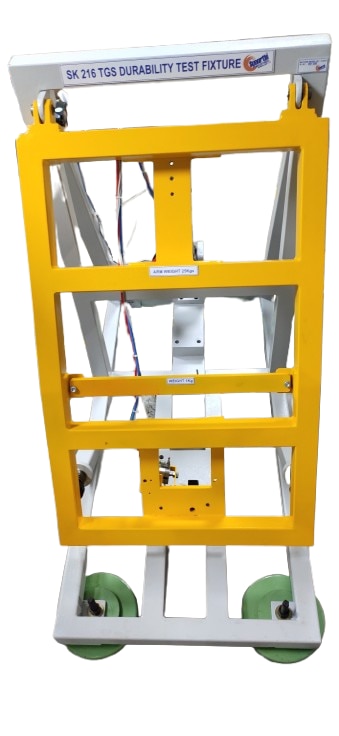 A Door Latch Endurance Test Machine is a specialized piece of equipment used to simulate and evaluate the performance and durability of door latch mechanisms (such as those in vehicles, cabinets, or other types of doors) under repeated use over time. The test is designed to simulate the wear and tear that door latches endure during everyday operation, ensuring they continue to function effectively throughout their intended lifespan.