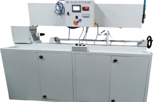 A cable assembly load test is designed to evaluate the ability of a cable assembly to withstand mechanical forces or loads without failing. This type of test helps ensure that the cable assembly can handle the physical stresses it will experience in real-world applications, such as tension, bending, or pulling, without damaging the cable or compromising its electrical performance.