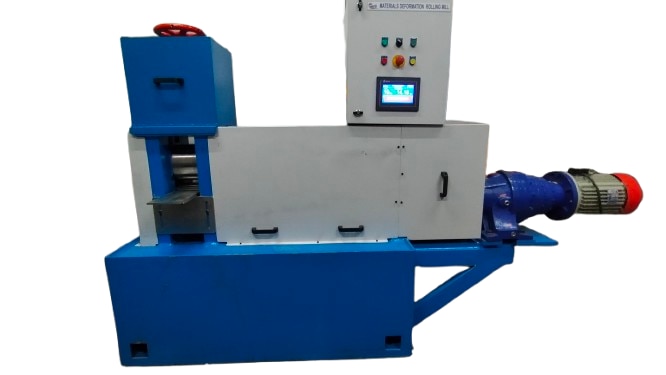 A Material Deformation Rolling Mill is a type of industrial equipment used in the metalworking industry to deform and shape metal materials by passing them through a pair of rotating rolls. The process, known as rolling, applies pressure to the material, typically in the form of a flat or elongated shape, such as sheets, strips, or bars. This process can be done at hot temperatures (for more significant deformation) or cold temperatures (for refining and finishing). The rolling mill is one of the most essential pieces of machinery in the production of various metal products used in industries like automotive, construction, aerospace, and manufacturing.