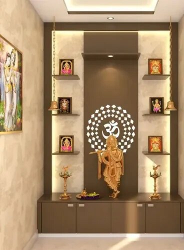 Top Pooja Room Interior Design Ideas for Indian Homes – Vastu-Friendly & Elegant Mandir Setups product image