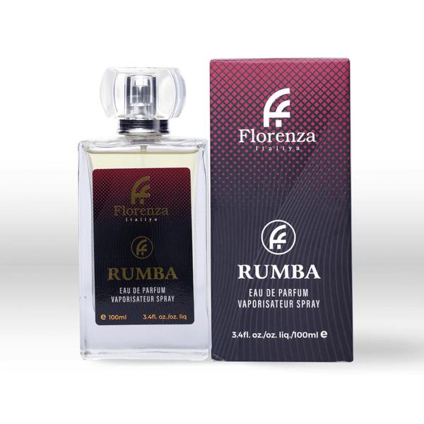 Rumba by Florenza Italia, a vibrant and captivating fragrance that danceswith energy and passion. This long-lasting perfume is crafted for both men and women,offering a bold yet elegant scent that makes a lasting impression. Whether you’relooking for perfumes for men or perfumes for women, Rumba delivers a unique blend ofnotes that captures the spirit of adventure and excitement.As an affordable premium perfume, Rumba offers luxury without compromise. It’s theperfect gift perfume for those who appreciate distinctive fragrances with personality.Whether for yourself or as a thoughtful gift, Rumba adds a lively and sophisticated touchto any occasion.Rumba – a fragrance that moves with you, a gift that stands out