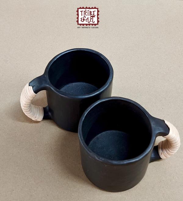 Longpi Black Pottery Tea Cups (2)