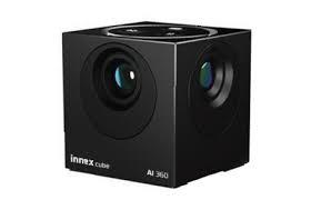 Konica Minolta Innex Cube - Product DescriptionThe Konica Minolta Innex Cube is a cutting-edge video conferencing solution designed to enhance collaboration in businesses of all sizes. It provides a seamless, high-quality meeting experience, ideal for remote teams, small businesses, and medium-sized enterprises. With its easy setup, superior video and audio capabilities, and cloud integration, the Innex Cube is an all-in-one tool for improving communication and productivity in the modern workplace.Equipped with advanced features like 360-degree camera coverage, noise-canceling microphones, and 4K Ultra HD resolution, the Innex Cube ensures that all participants, regardless of their location, are engaged in crystal-clear, interactive discussions. Whether you're holding a small team meeting or a large-scale corporate conference, the Innex Cube delivers an exceptional audio-visual experience.Key Features:360-degree camera for full-room visibility, ensuring that every participant is seen during video calls.4K Ultra HD resolution provides sharp, clear visuals for more engaging meetings.Noise-canceling audio technology guarantees high-quality, echo-free sound for clear communication.Wi-Fi and Ethernet connectivity options for easy setup and reliable performance.Seamless integration with popular video conferencing platforms like Zoom, Microsoft Teams, Google Meet, and more.Cloud integration allows for easy recording, document sharing, and access to meeting content.Touchscreen interface for user-friendly control and smooth operation during virtual meetings.The Konica Minolta Innex Cube is a versatile, secure, and user-friendly solution designed to foster more efficient collaboration, improve remote team engagement, and streamline communication across organizations.