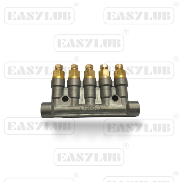Introducing our top-of-the-line Oil Distributor Block for CNC & VMC Machines. This essential piece of equipment is designed to efficiently distribute lubrication oil to your machines with precision and ease. Featuring a 5-way block for lubrication oil, this distributor block ensures that every part of your machine is properly lubricated, leading to smoother operation and increased longevity. The lubrication cartridge block allows for easy refilling and maintenance, making it a convenient and reliable choice for your machining needs.Say goodbye to messy and inefficient lubrication methods - our Oil Distributor Block is here to streamline your lubrication process and keep your machines running at their best. Invest in quality and performance with our lubrication distributor block 