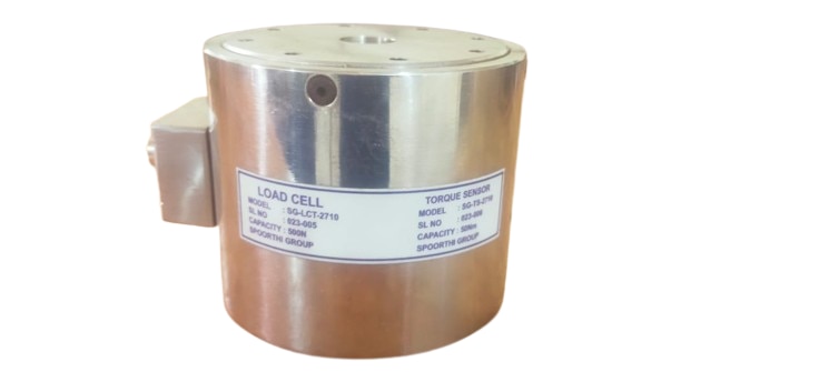 A Load with Torque Sensor system is designed to measure both the linear force (load) and the rotational force (torque) applied to an object. These sensors are often integrated into machines or equipment where both types of forces are critical for monitoring, control, and safety. For example, such systems are used in applications like motor testing, machinery, automotive, aerospace, and industrial processes where accurate force and torque measurements are required simultaneously.