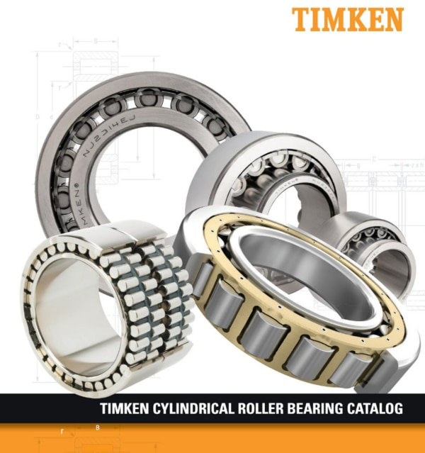 Two-row, or double-row, cylindrical bearings are designed for additional strength in carrying radial loads.Design AttributeDesigned to ISO/DIN specified interchangeable dimensions where available, Sold as complete assembly, Available in same size range as single row product, Current designs use NN, NNU nomenclature, Standard cage design is a drilled pocket, finger-style bronz