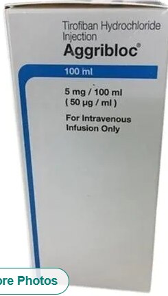 AGGRIBLOC 100ML in mumbaiGet Latest PricePackaging Size	100mlUsage/Application	HospitalBrand	ABBOTTForm	InjectionShelf life	24 MonthsItem Name	AggriblokUsage	Heart AttackStrength:	5mgEstablished as a Partnership firm in the year 2017 at Mira Road (Mumbai, India), we “Shree Guru Pharma” are a leading Wholesale Distributor of a wide range of Pharmaceutical Injection, Pharmaceutical Tablets, Meropenem Injections, etc