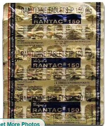 Ranitidine Tablets 150 MgGet Latest PriceStrength	150 mgPackaging Type	StripComposition	Ranitidine 150mgBrand Name	RantacManufacturer	Jb Chemicals And Pharmaceuticals Ltd.Usage/Application	To treat indigestion & heartburn and acid reflux gastro-oesophageal reflux diseasePrescription/Non-Prescription	PrescriptionWe are the leading supplier of Ranitidine Tablets Strength AVailable:150mg and 300mg