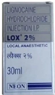 LOX 2% 30MLGet Latest PricePackaging Size	BOX PACKINGBrand	LOX 2% 30MLManufacturer	NEONSHREE GURU PHARMA MUMBAI LOX 2% 30ML  INJECTION AVAILABLE AT WHOLE SALE RATE 