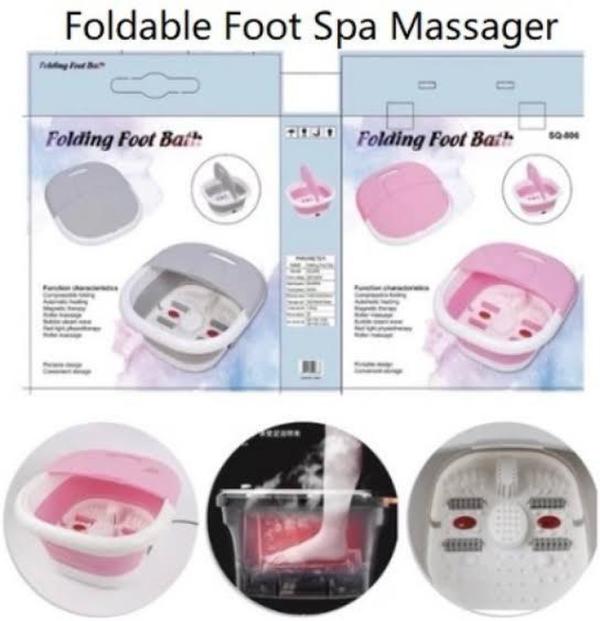 Foot Spa Bath Massager With Heat, 6 Massage Rollers, Callus Remover, Adjustable Timer, speed & Temperature, Bubble Function For Soothing Massage,Comes with bubble function for providing a soothing and rejuvenating spa experience to pamper your feet, body & mind; Adjustable timer up to 60 minutes,