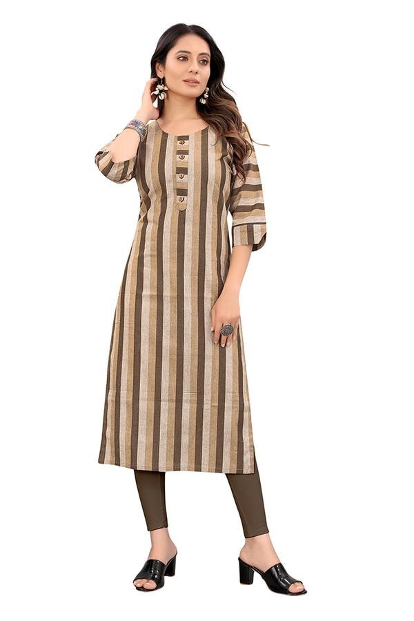 Discover Elegant Cotton Kurtis Near Sitanagar Chowk, Punagam, SuratElegant and minimalistic, this cotton straight kurti offers a sleek silhouette and all-day comfort. Made from soft, breathable cotton, it's perfect for casual and semi-formal wear. Pair it with leggings or palazzos for a timeless, effortless look.