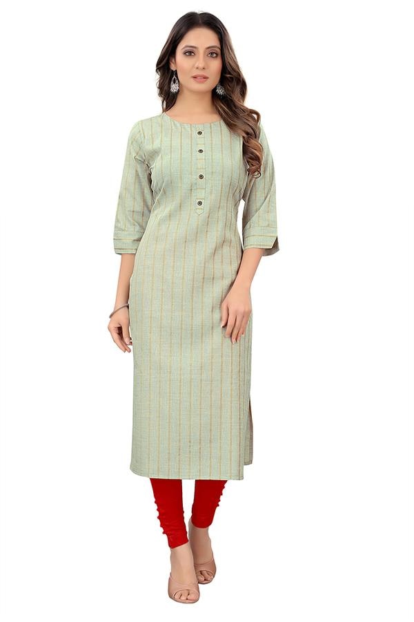 Discover the perfect blend of comfort and style with the Cotton Kurti from PALSANA Brothers Pvt. Ltd. Crafted with high-quality, breathable cotton fabric, this kurti offers an elegant and timeless design, making it ideal for daily wear, office, or casual outings. The soft texture ensures all-day comfort, while the classic fit flatters every body type.Located near Sitanagar Chowk, Punagam, we provide high-quality women's apparel that reflects the latest fashion trends. Visit us for the best women’s kurtis in Surat and elevate your wardrobe with unique and elegant designs.