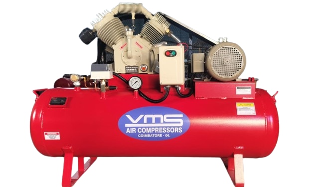 Air compressors are devices that convert power, usually from an electric motor, into potential energy stored in pressurized air. They work by reducing the volume of air, thereby increasing its pressure, which can then be used to power various tools and equipment. How they work:Intake: The compressor draws in air from the surrounding environment. Compression: The air is then compressed using a piston, diaphragm, or other mechanism, reducing its volume and increasing its pressure. Storage: The compressed air is stored in a tank until it's needed. Release: When the compressed air is released, it expands and provides the energy to power tools, equipment, or machinery. Types of Air Compressors:Reciprocating (Piston): Use a piston to compress air in a cylinder, ideal for smaller applications and portable models. Rotary Screw: Use a screw element to compress air, suitable for medium to large-scale operations and offer energy-saving features. Rotary Vane: Utilize vanes within a cylinder to compress air. Scroll: Use a spiral-shaped compression element to compress air. Applications:Air compressors are used in a wide range of industries and applications, including: Manufacturing: Powering pneumatic tools, material handling, and automation.Automotive: Inflating tires, operating pneumatic tools, and in HVAC systems.Construction: Operating tools like jackhammers and nail guns.Home Improvement: Operating tools and inflating tires.Medical and Hospitality: Various applications where compressed air is needed.Agriculture: Various applications where compressed air is needed.Benefits of Air Compressors:Versatility: Can be used for a wide variety of applications.Efficiency: Offer a good power-to-weight and power-to-volume ratio.Safety: Do not pose the same risks of electrical shock or fire hazards as electricity or hydraulics.Cost-effectiveness: Can be more cost-effective than other energy sources for certain applications.